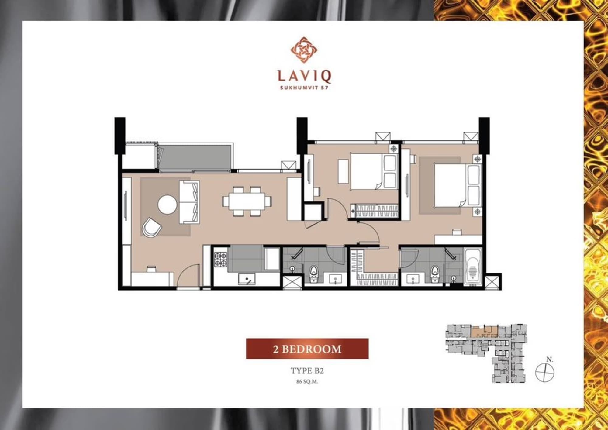 Condo for Rent at Laviq Sukhumvit 57 - Image 6