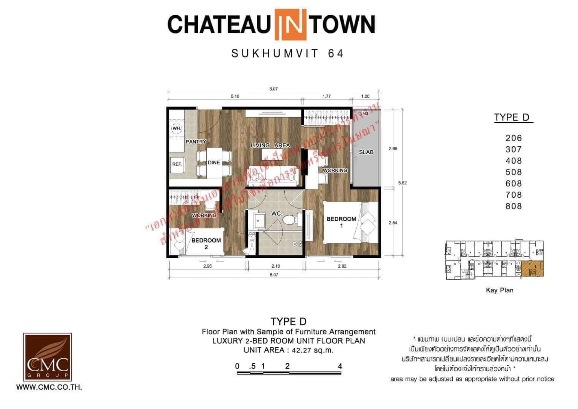 2 Bed Condo for Sale  Near Punnawithi BTS - Image 7