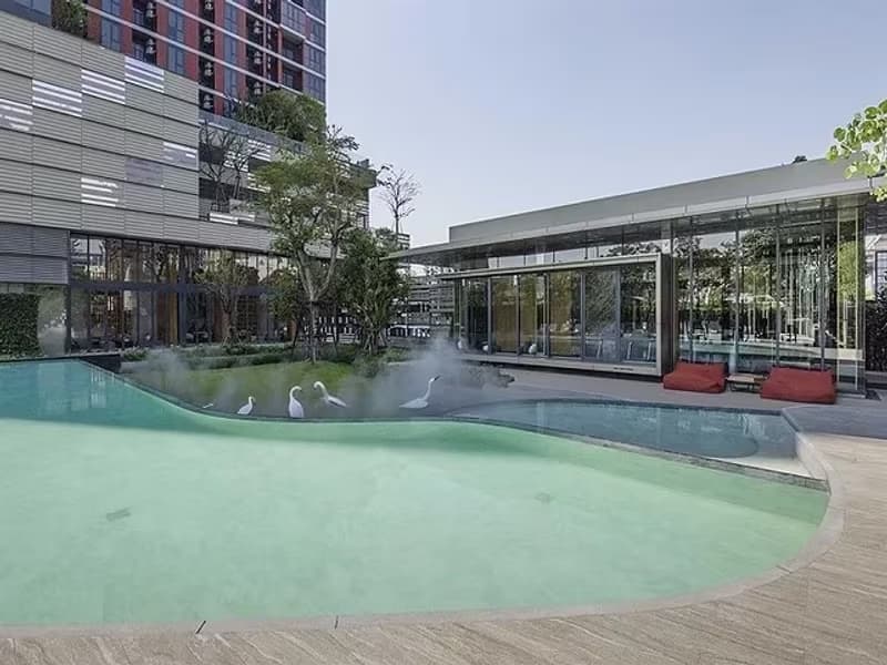 Condo for Rent at The Base Garden Rama 9