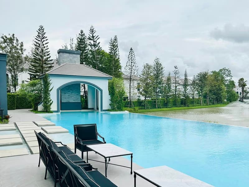 House for Rent, Sale at Nantawan Rama 9 - Krungthepkreetha