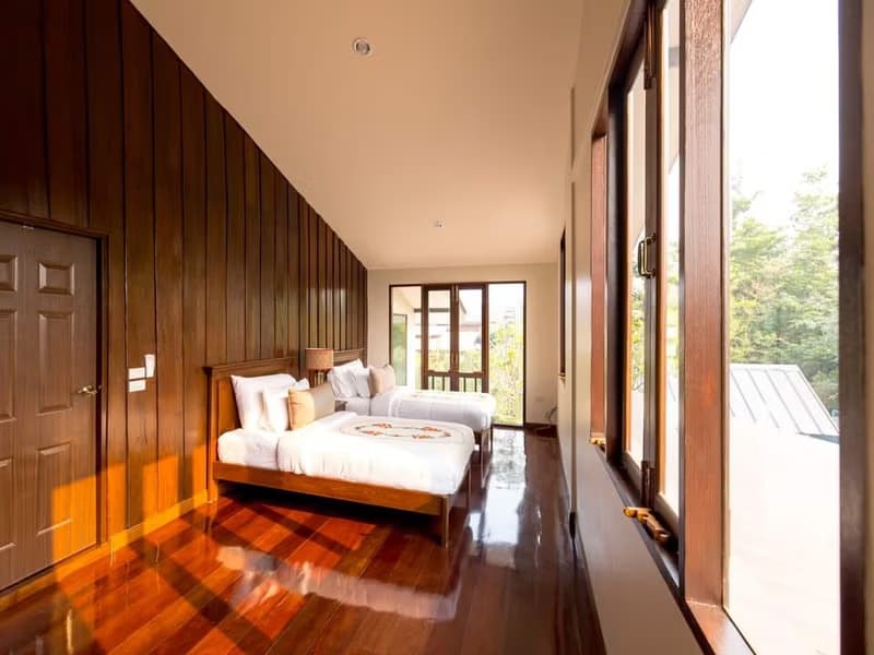 Pool Villa in Saraphi, Teak Traditional Thai Style