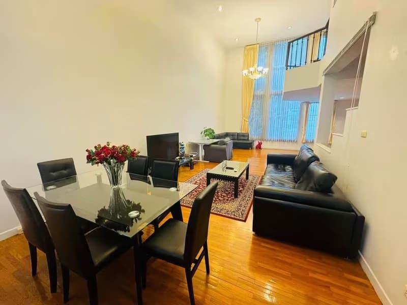 Townhouse for Rent at Baan klang Krung (British Town - Thonglor)
