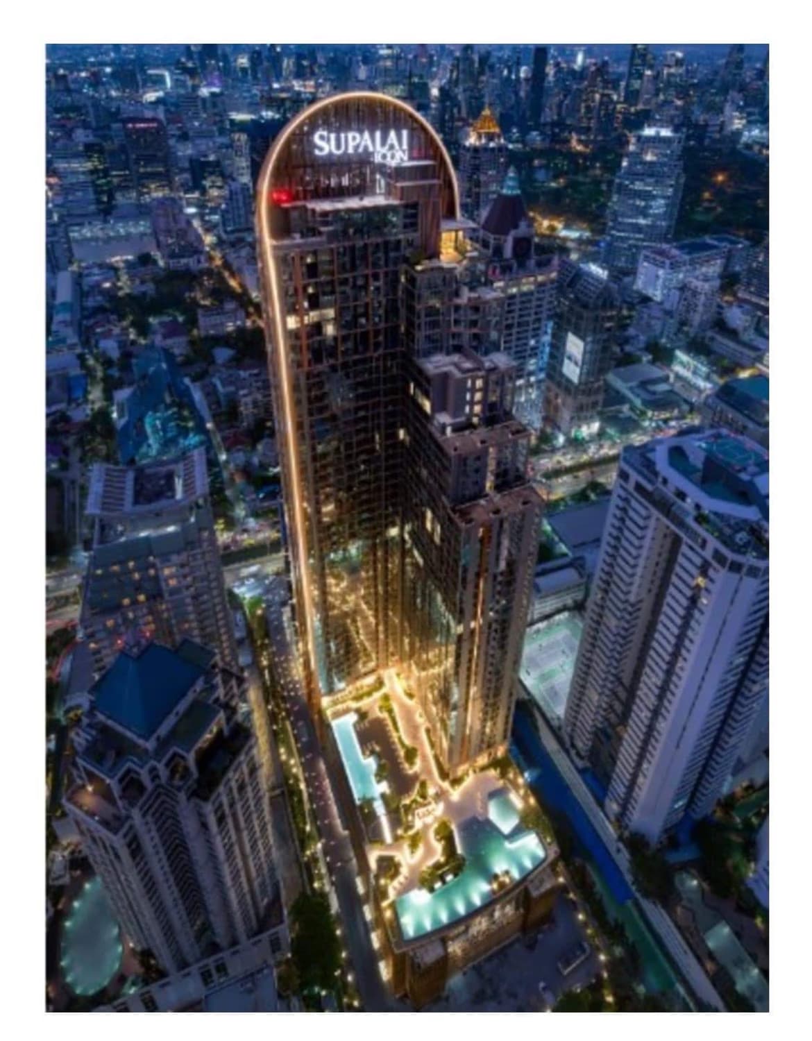 1 卧室 公寓 用于 出租 在 Sathon - Image 9