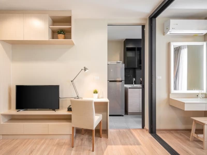 Condo for Sale, Sale w/Tenant, Rented at The Base Garden Rama 9