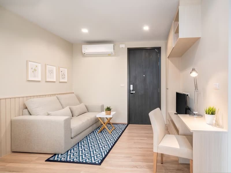 Condo for Sale, Sale w/Tenant, Rented at The Base Garden Rama 9
