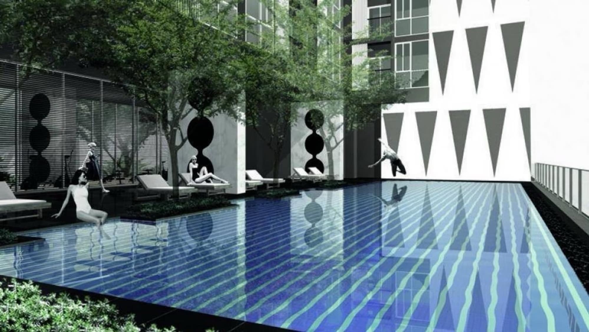 1 ห้องนอน คอนโด สำหรับ จำหน่าย ใน Huai Khwang - Image 6