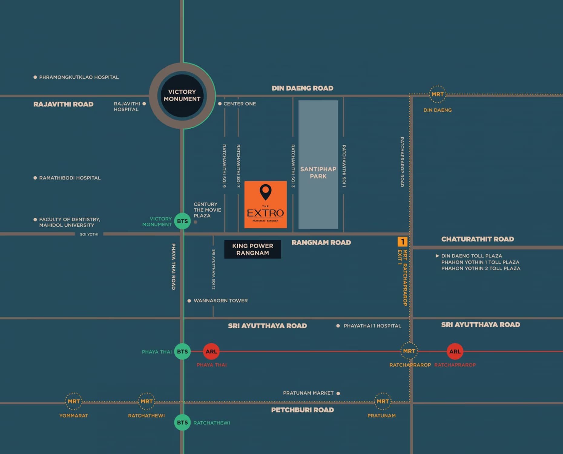 1 ห้องนอน undefined สำหรับ ขายและจำหน่าย ใน พญาไท - Image 6