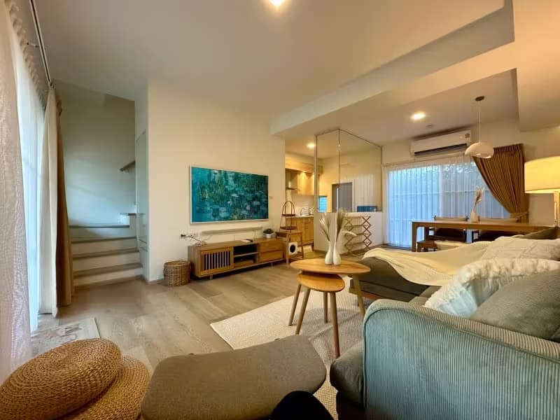 Townhouse for Rent, Sale w/Tenant at Indy Bangna-Ramkhamhaeng 2