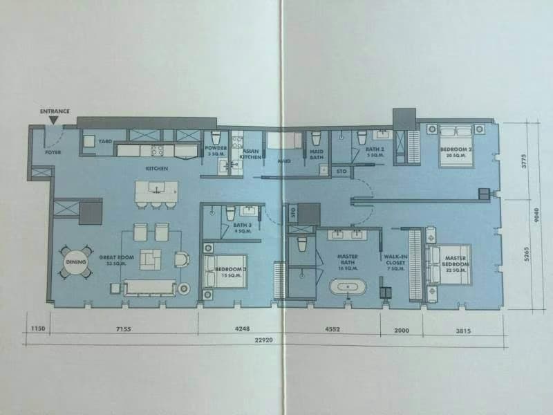 3 Bed Condo for Rent and Sale in Bang Rak