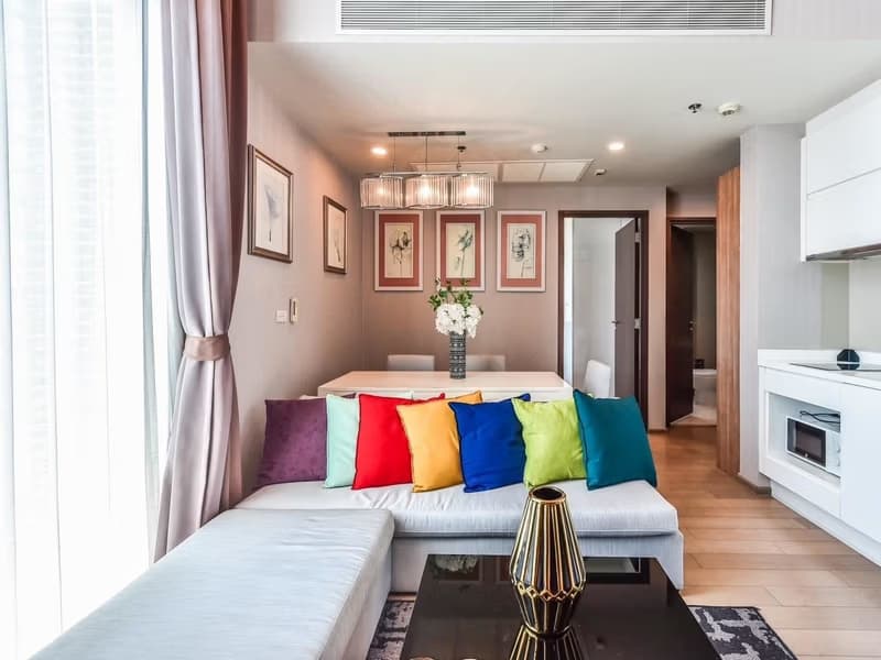 2 Bed Condo for Rent in Ratchathewi