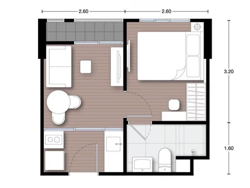 Condo for Rent at Nue Noble Centre Bang Na