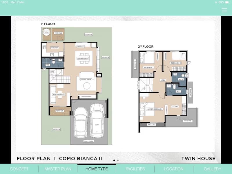 3 Bed House for Rent in Bang Phli District