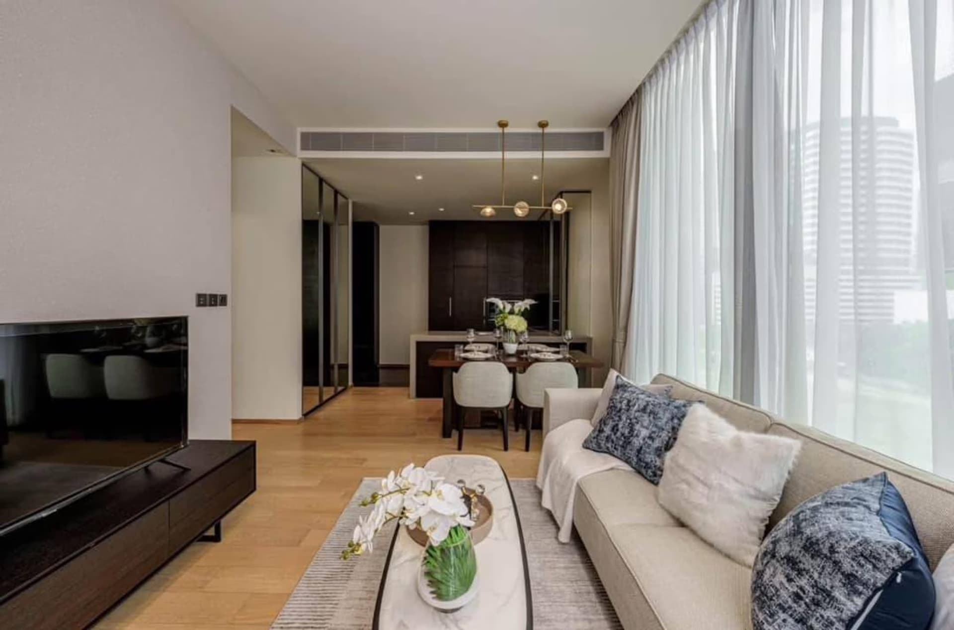 2 Bed Condo for Rent in Pathum Wan - Image 3