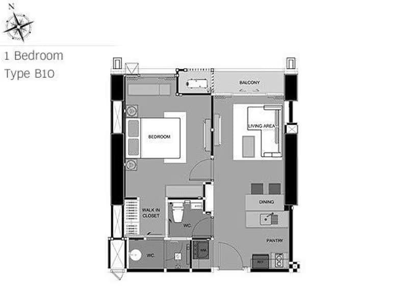 1 Bed Condo for Sale in Phaya Thai