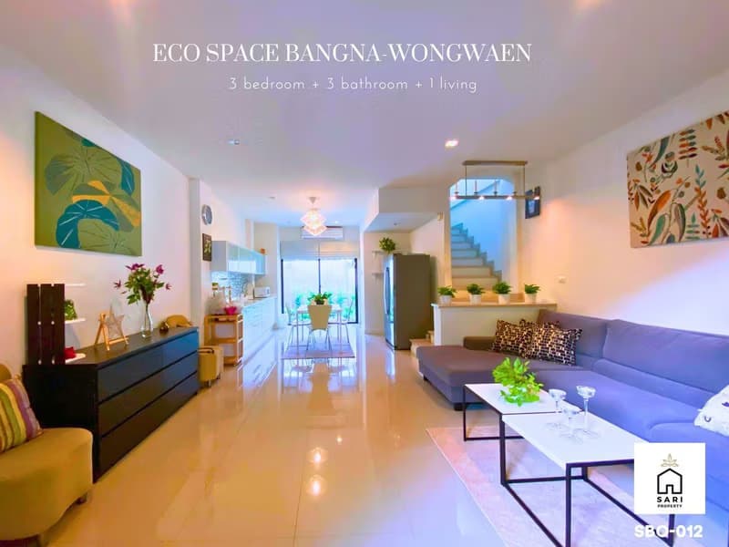 3 Bed Townhouse for Sale in Bang Phli