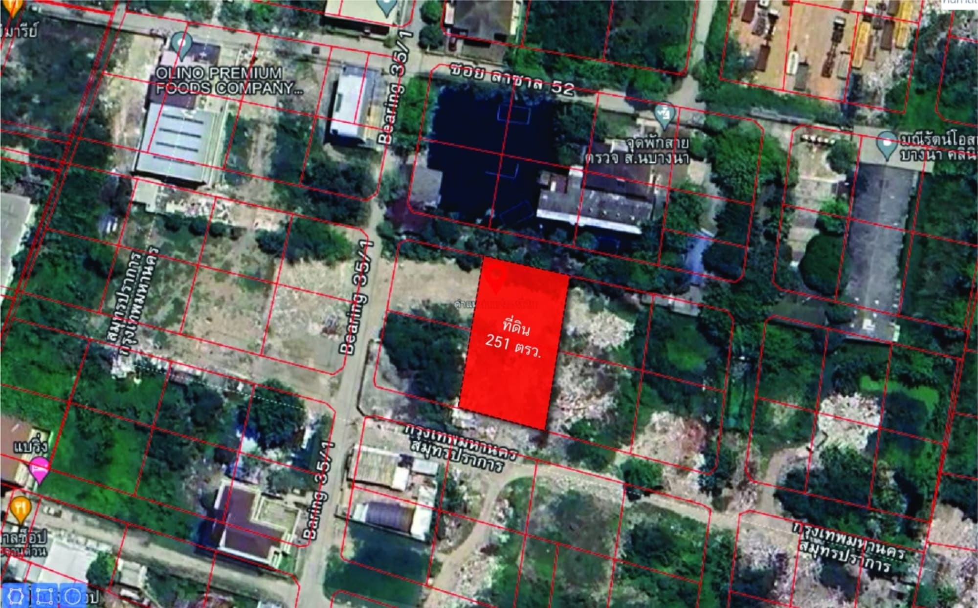  land สำหรับ ขาย ใน Mueang Samut Prakan - Image 1
