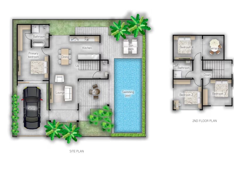 4 Bed House for Sale in Hang Dong