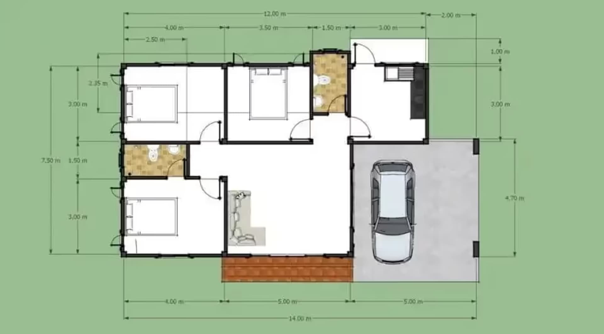 3 Bedroom House - Image 9