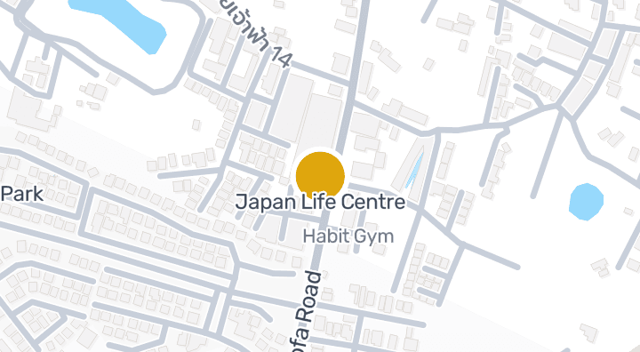 แผนที่แสดงJapan Life Centre
