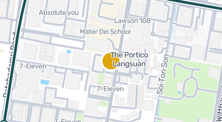 Map showing Vivre Langsuan
