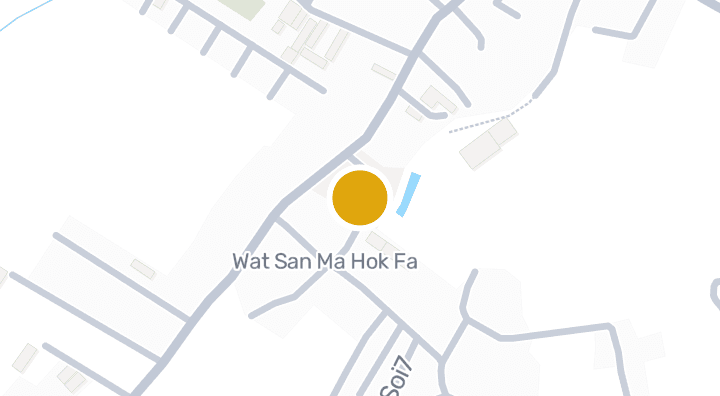 Map showing Wat San Ma Hok Fa School