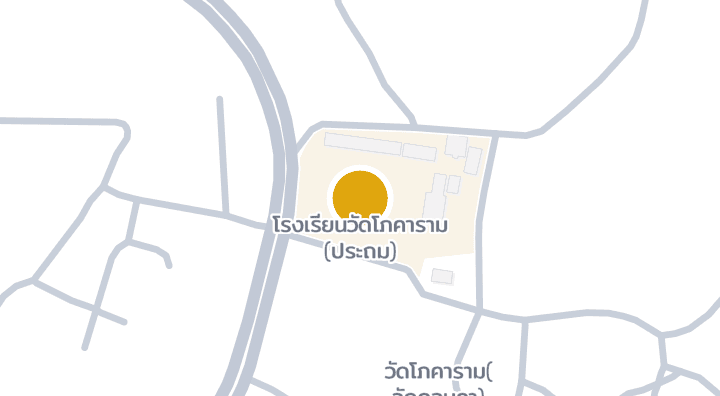 Map showing โรงเรียนวัดโภคาราม (ประถม)