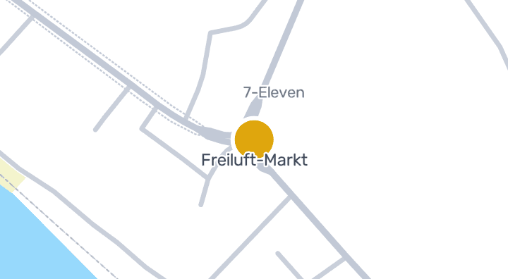 显示Freiluft-Markt的地图
