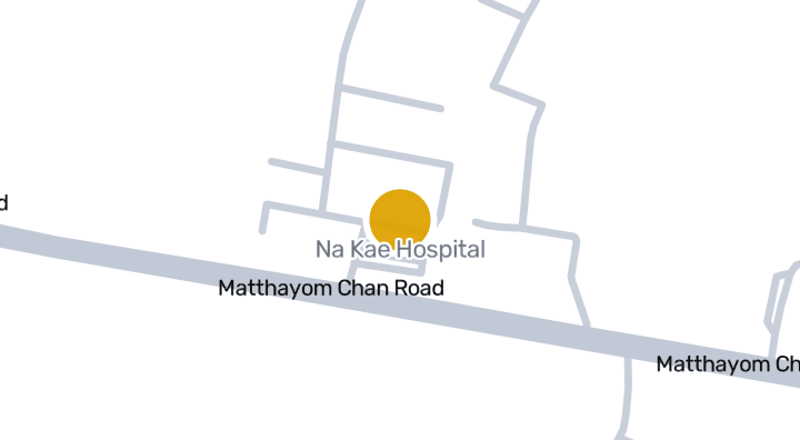 Map showing Na Kae Hospital
