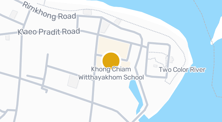 แผนที่แสดงโรงเรียน โขงเจียมวิทยาคม