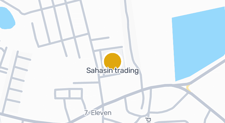 显示Sahasin trading的地图