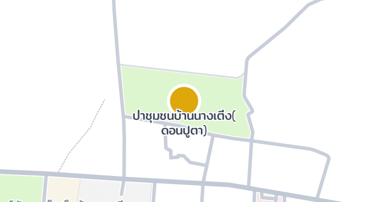 显示ป่าชุมชนบ้านนางเติ่ง(ดอนปูตา)的地图