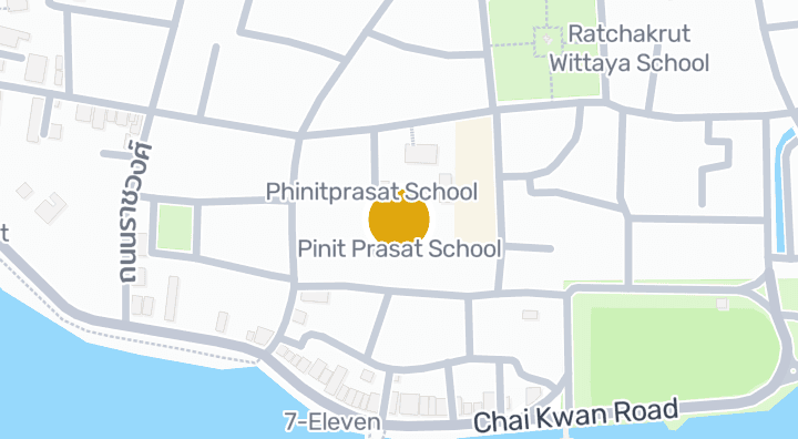 Map showing Pinit Prasat School