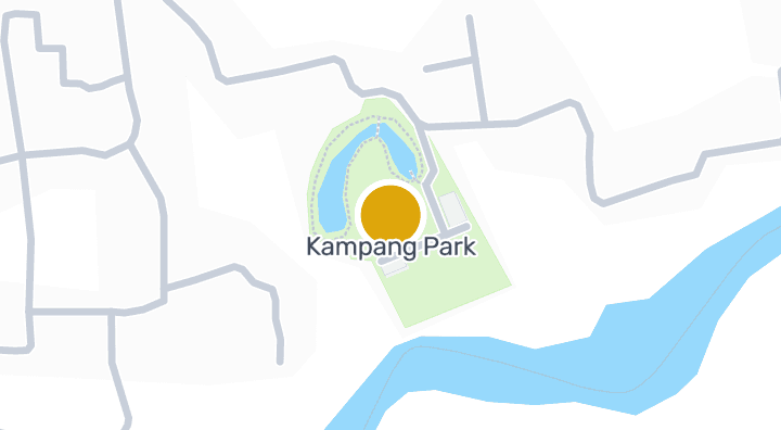 แผนที่แสดงสวนสาธารณะเทศบาลตำบลกำแพง