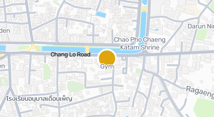 Gymを示す地図