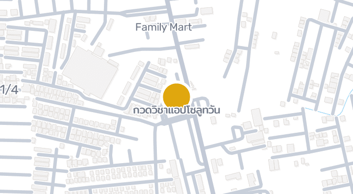 显示กวดวิชาแอปโซลูทวัน的地图