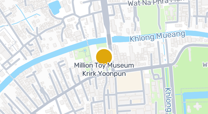 显示玩具博物馆的地图