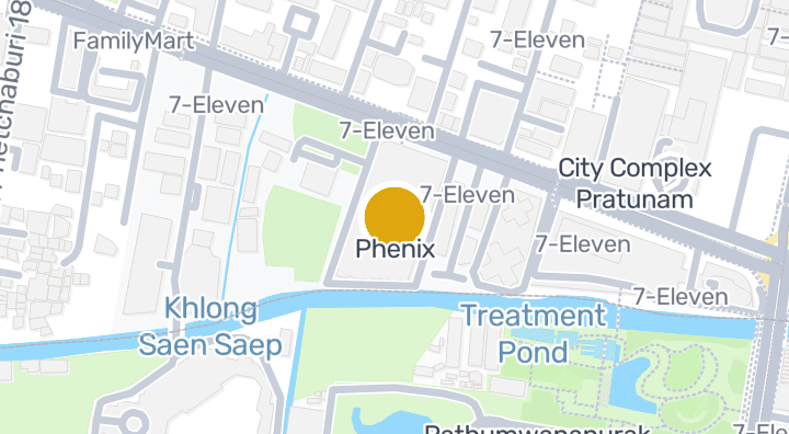 Map showing Phenix