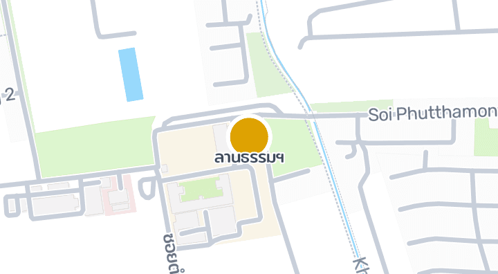 Map showing ลานธรรมฯ