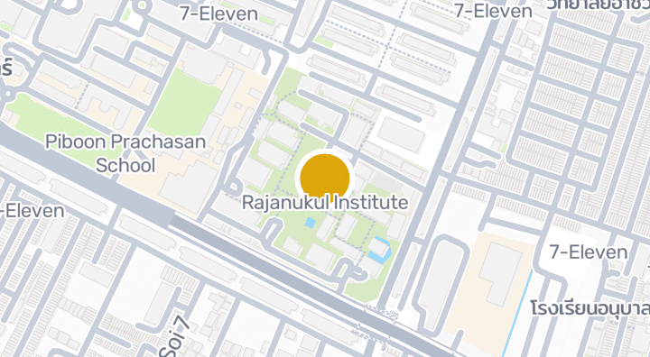 Map showing Rajanukul Institute