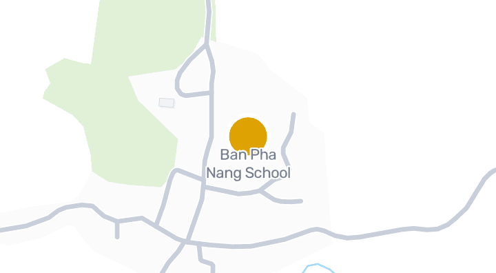 แผนที่แสดงโรงเรียนบ้านผานัง