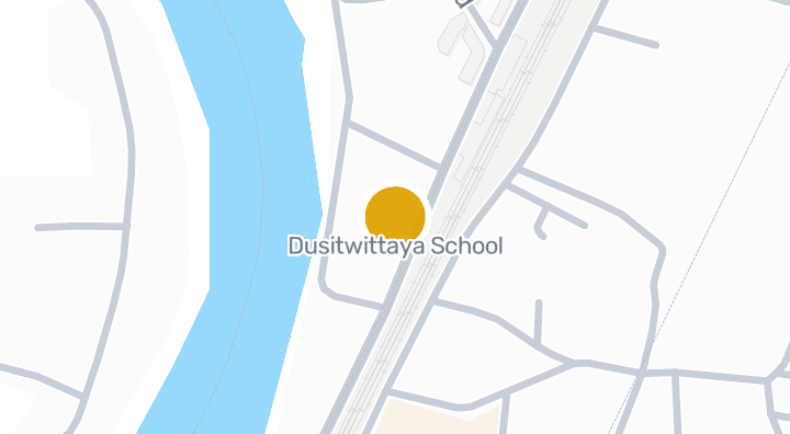 Dusitwittaya School 위치 지도