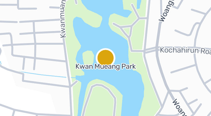 แผนที่แสดงสวนขวัญเมือง