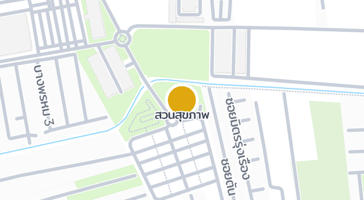 Map showing สวนสุขภาพ