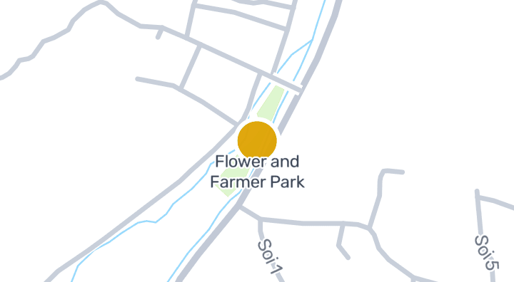 显示Flower and Farmer Park的地图