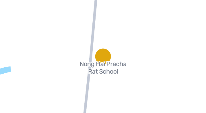 แผนที่แสดงโรงเรียนหนองไฮประชารัฐ