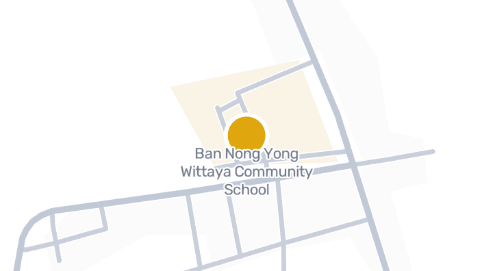 แผนที่แสดงBan Nong Yong Wittaya Community School
