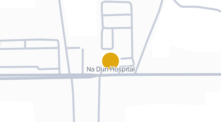 แผนที่แสดงโรงพยาบาลนาดูน