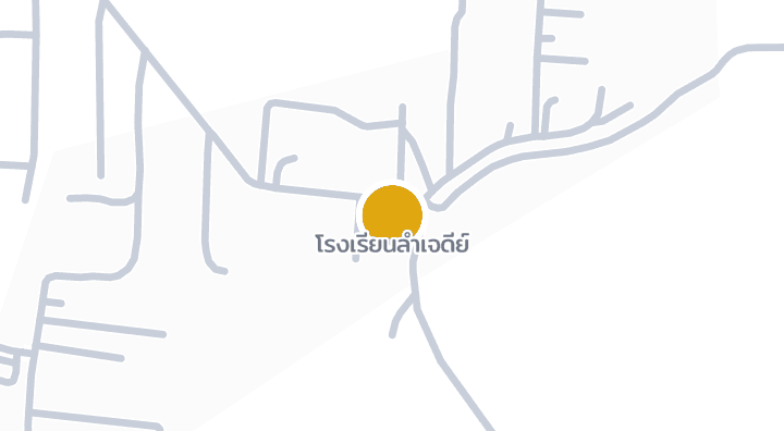 โรงเรียนลำเจดีย์を示す地図