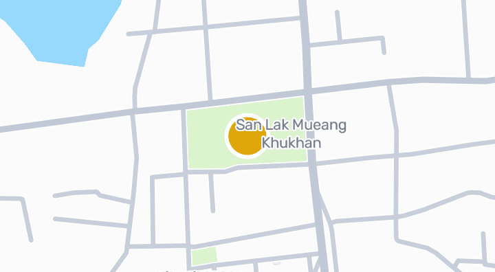 แผนที่แสดงสวนพระยาไกรภักดีศรีนครลำดวน