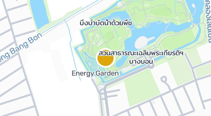 显示Health Garden的地图